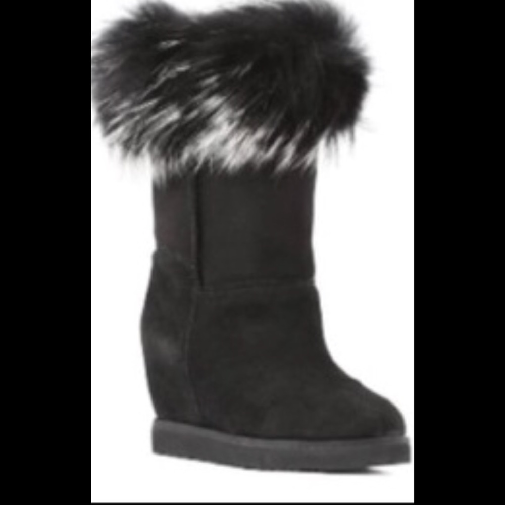 Australia Luxe Collective Foxy Suede Wedge Boot